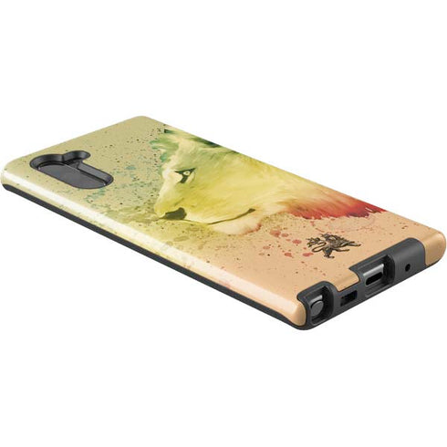 Profile of the Lion of Judah Galaxy Note 10 Pro Case