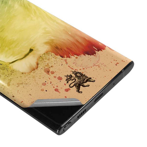 Profile of the Lion of Judah Galaxy Note 10 Skin