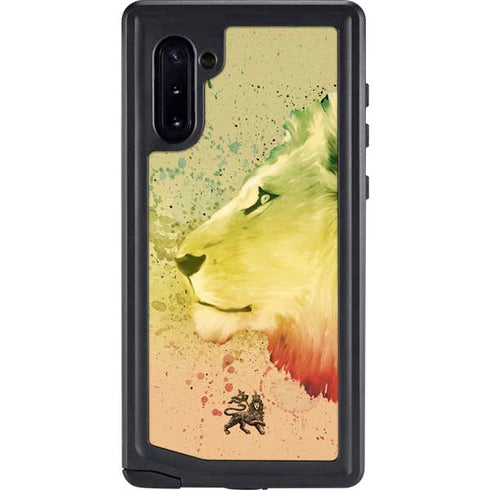 Profile of the Lion of Judah Galaxy Note 10 Waterproof Case