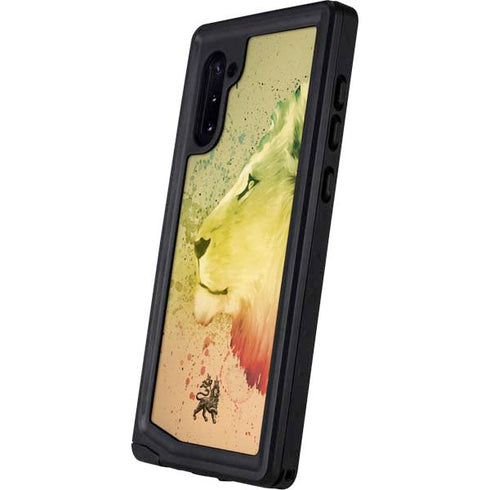 Profile of the Lion of Judah Galaxy Note 10 Waterproof Case
