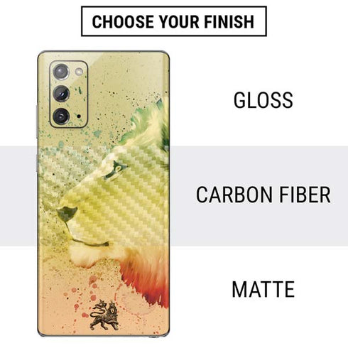 Profile of the Lion of Judah Galaxy Note20 5G Skin