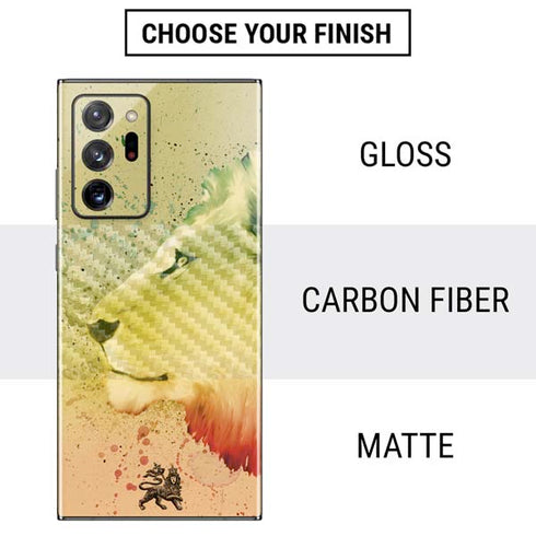 Profile of the Lion of Judah Galaxy Note20 Ultra 5G Skin