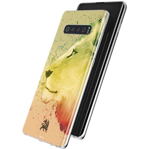 Profile of the Lion of Judah Galaxy S10 Plus Skin