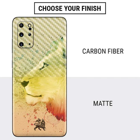 Profile of the Lion of Judah Galaxy S20 Plus Skin