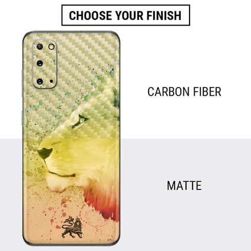 Profile of the Lion of Judah Galaxy S20 Skin