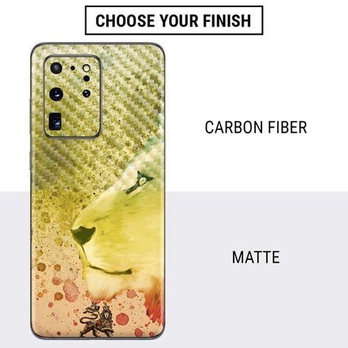 Profile of the Lion of Judah Galaxy S20 Ultra 5G Skin