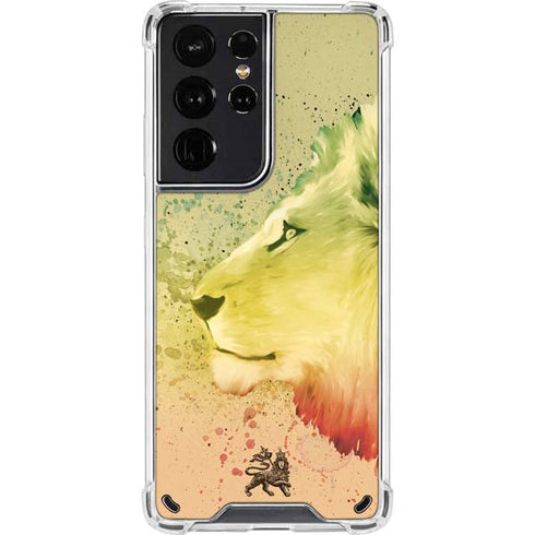 Profile of the Lion of Judah Galaxy S21 Ultra 5G Clear Case
