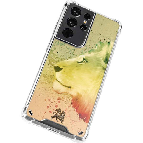 Profile of the Lion of Judah Galaxy S21 Ultra 5G Clear Case