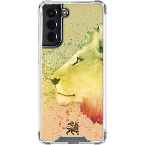Profile of the Lion of Judah Galaxy S22 Clear Case