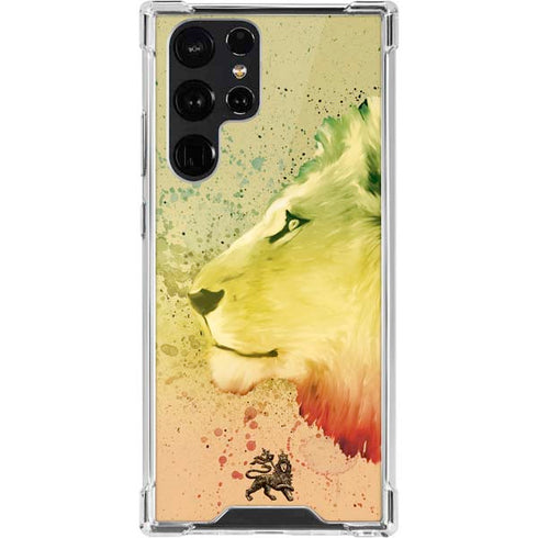 Profile of the Lion of Judah Galaxy S22 Ultra Clear Case