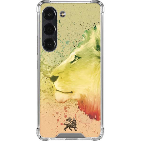Profile of the Lion of Judah Galaxy S23 Clear Case