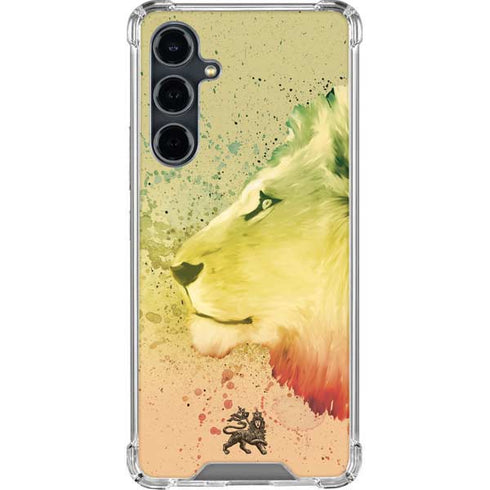 Profile of the Lion of Judah Galaxy S23 FE Clear Case