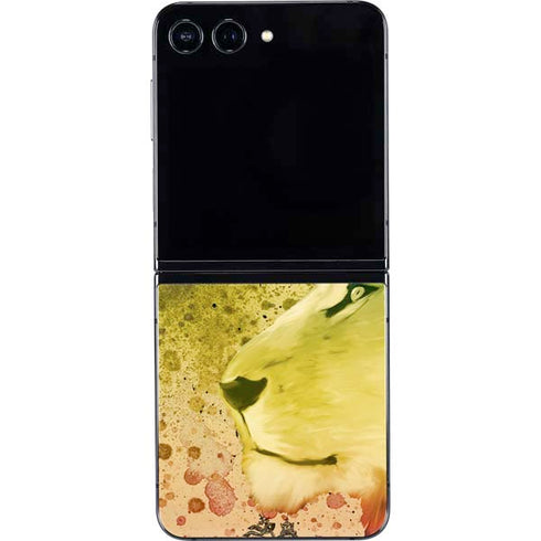 Profile of the Lion of Judah Galaxy Z Flip5 5G Skin
