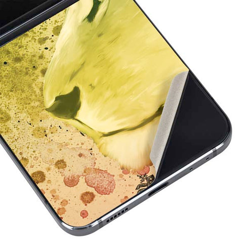 Profile of the Lion of Judah Galaxy Z Flip5 5G Skin