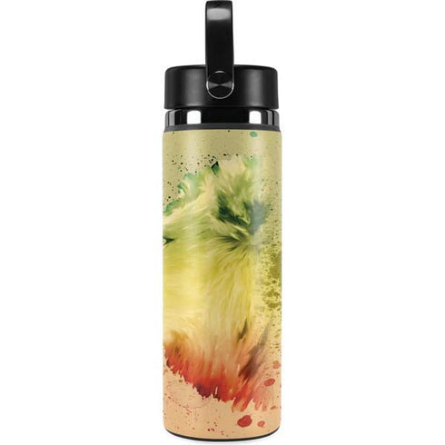 Profile of the Lion of Judah Hydro Flask 20oz Wide Mouth Skin