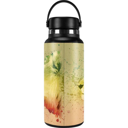 Profile of the Lion of Judah Hydro Flask 32oz Wide Mouth Skin