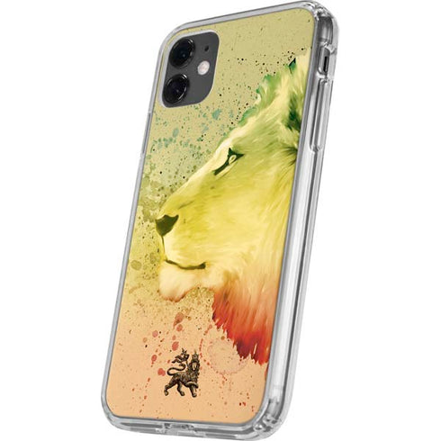 Profile of the Lion of Judah iPhone 11 Clear Case