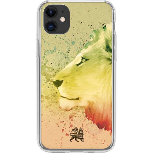 Profile of the Lion of Judah iPhone 11 Clear Case