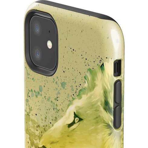 Profile of the Lion of Judah iPhone 11 Impact Case