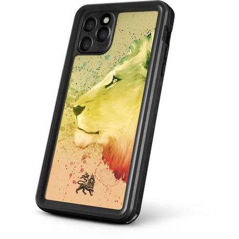 Profile of the Lion of Judah iPhone 11 Pro Max Waterproof Case