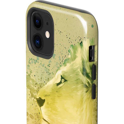 Profile of the Lion of Judah iPhone 12 Impact Case