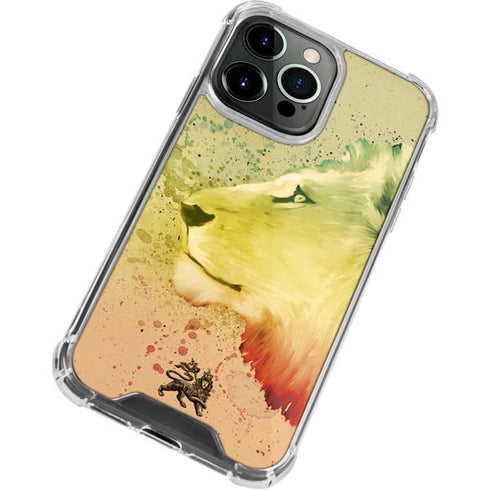 Profile of the Lion of Judah iPhone 13 Pro Clear Case