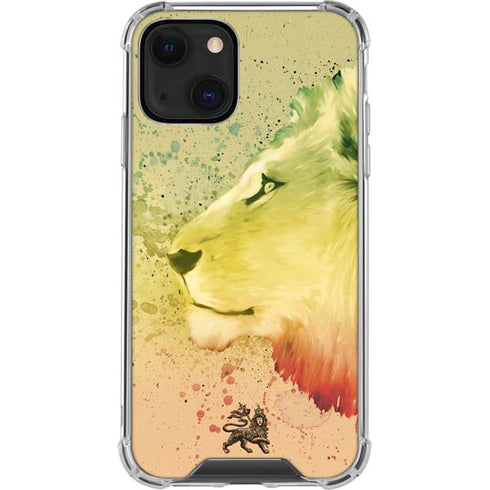 Profile of the Lion of Judah iPhone 14 Plus Clear Case