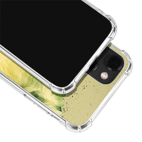 Profile of the Lion of Judah iPhone 14 Plus Clear Case