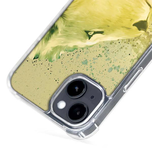 Profile of the Lion of Judah iPhone 15 Plus MagSafe Case