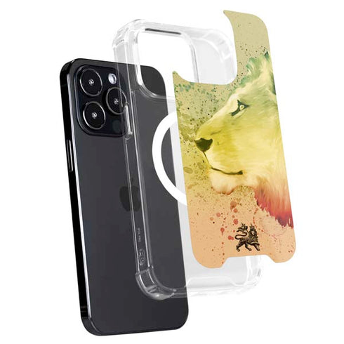 Profile of the Lion of Judah iPhone 14 Pro MagSafe Case