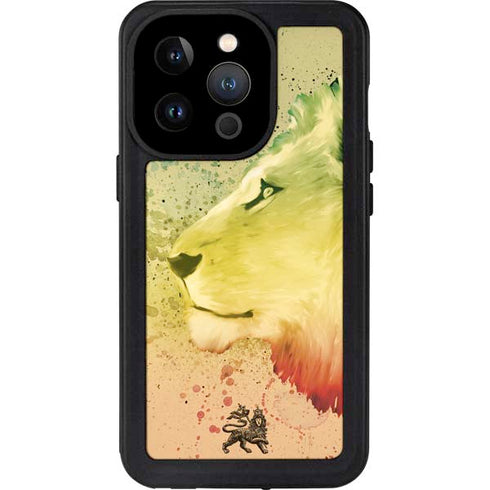 Profile of the Lion of Judah iPhone 14 Pro Waterproof Case