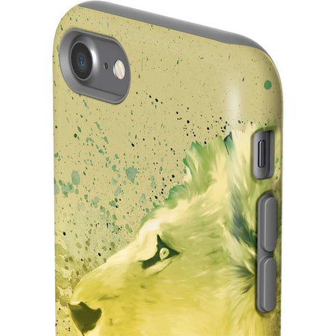 Profile of the Lion of Judah iPhone SE (2nd & 3rd Gen) Pro Case