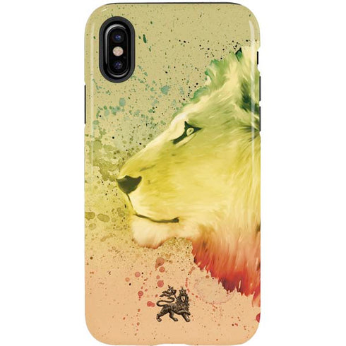 Profile of the Lion of Judah iPhone X Pro Case