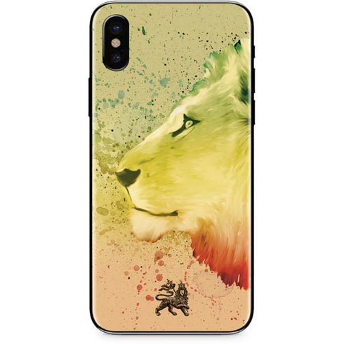 Profile of the Lion of Judah iPhone X Skin