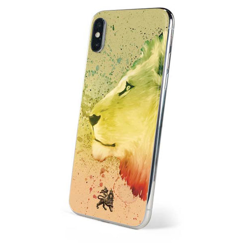 Profile of the Lion of Judah iPhone X Skin