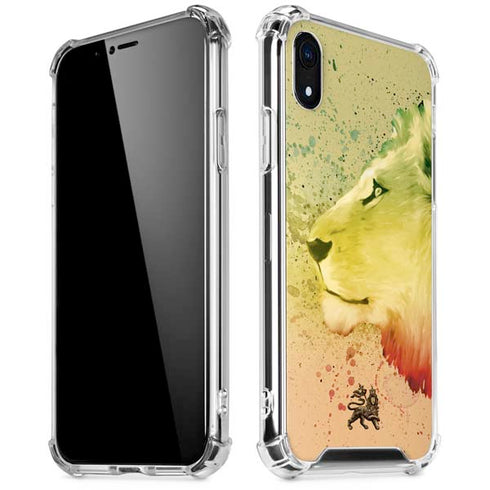 Profile of the Lion of Judah iPhone XR Clear Case