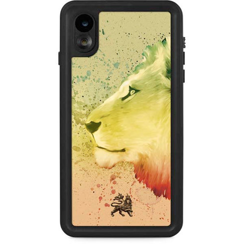 Profile of the Lion of Judah iPhone XR Waterproof Case