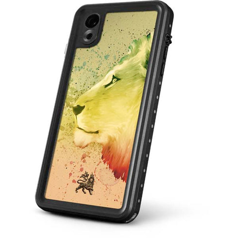 Profile of the Lion of Judah iPhone XR Waterproof Case