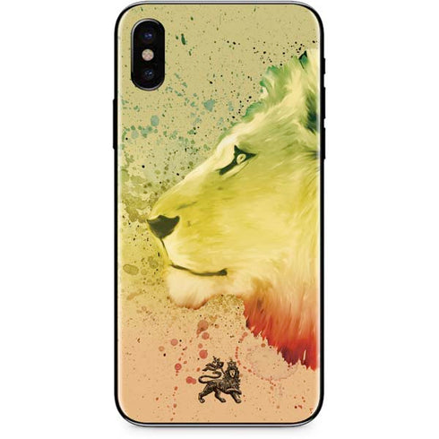 Profile of the Lion of Judah iPhone XS Skin