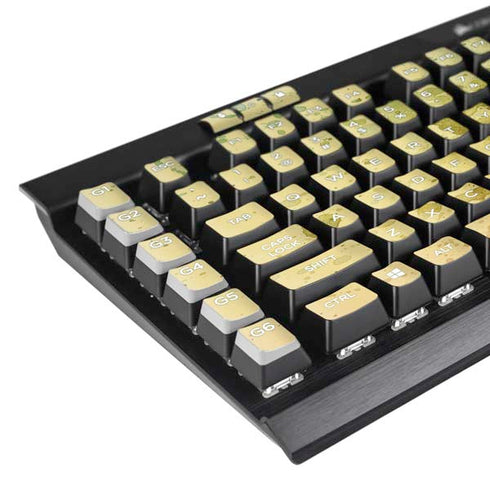 Profile of the Lion of Judah K95 RGB PLATINUM Mechanical Gaming Keyboard Skin