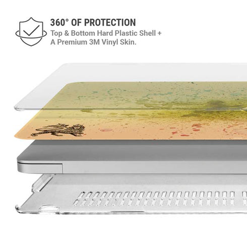 Profile of the Lion of Judah MacBook Air 15in (2023-2025) Case plus Skin