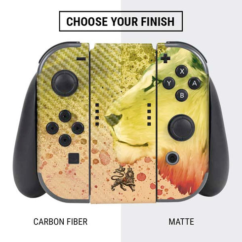 Profile of the Lion of Judah Nintendo Switch Bundle Skin
