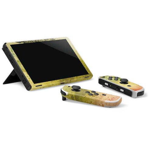 Profile of the Lion of Judah Nintendo Switch OLED (2021) Skin