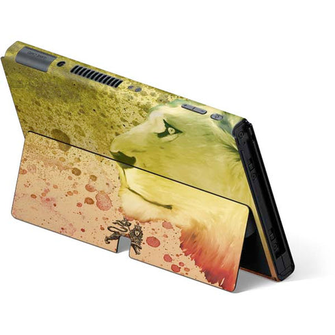 Profile of the Lion of Judah Nintendo Switch OLED (2021) Skin