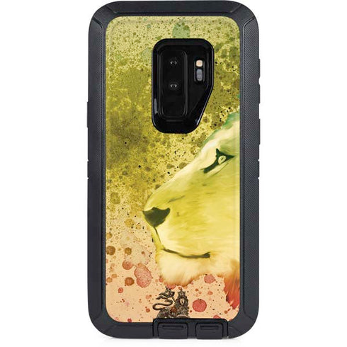 Profile of the Lion of Judah Otterbox Defender Galaxy Skin