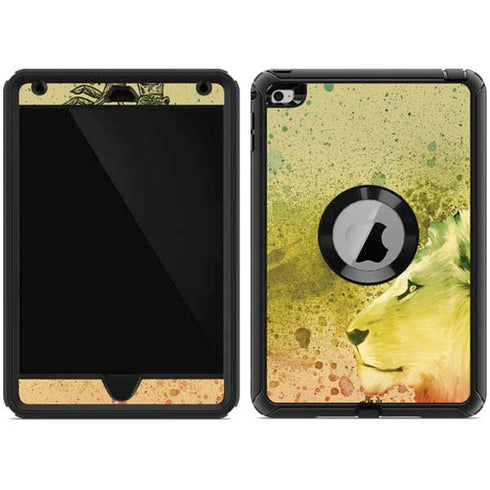 Profile of the Lion of Judah Otterbox Defender iPad Skin