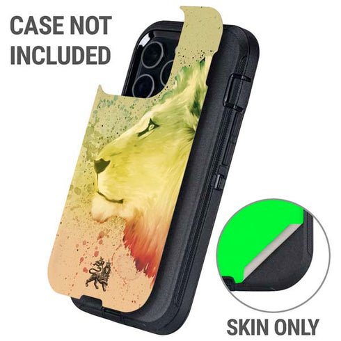 Profile of the Lion of Judah Otterbox Defender iPhone Skin