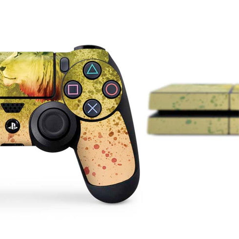 Profile of the Lion of Judah PS4 Console and Controller Bundle Skin