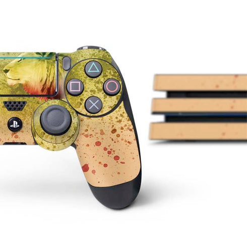 Profile of the Lion of Judah PS4 Pro Bundle Skin