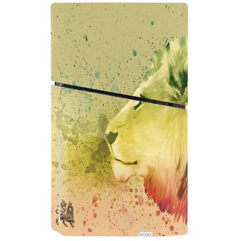 Profile of the Lion of Judah PS5 Slim Disk Bundle Skin